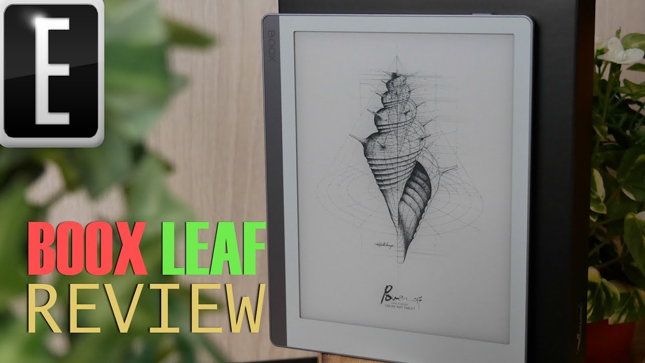 Onyx Boox Leaf 7 eBook Reader Review - YouTube
