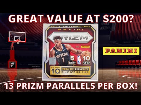 ONLY $200!? 😲 | 2020-21 Panini Prizm Basketball Mega Box - Pink