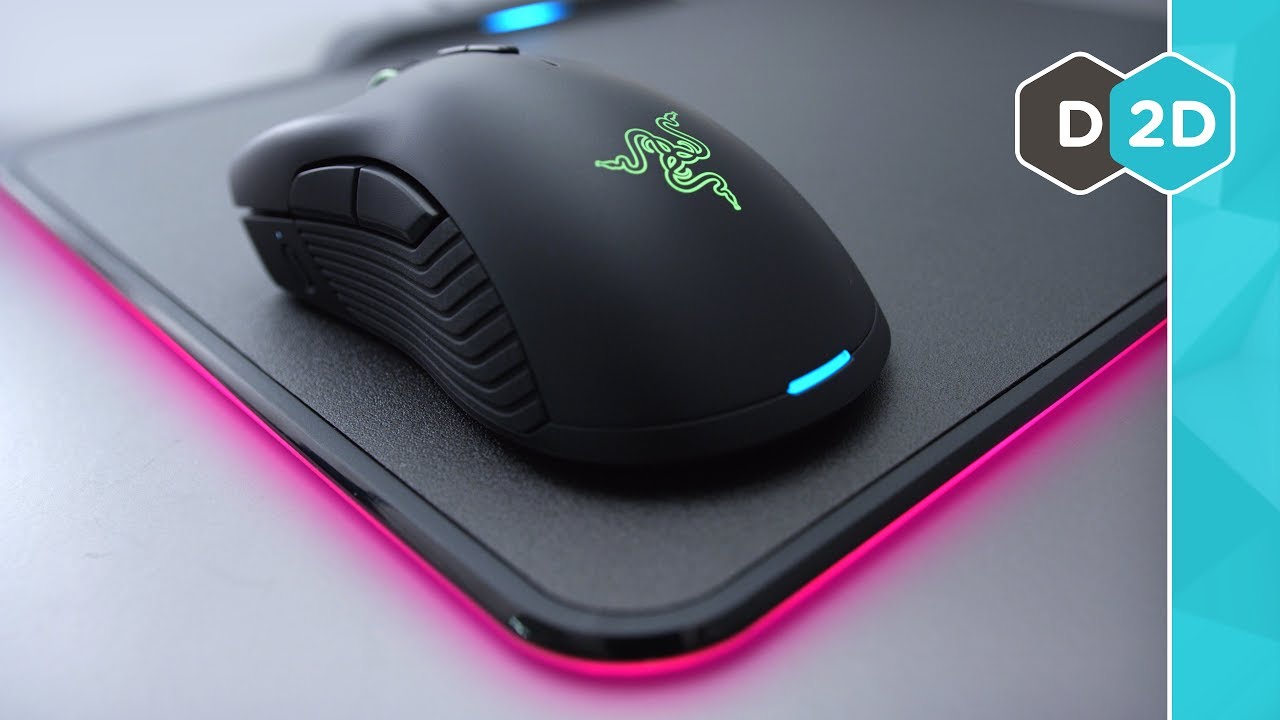 Wireless Mouse & Mouse Mat Combo | Razer Mamba & Firefly HyperFlux