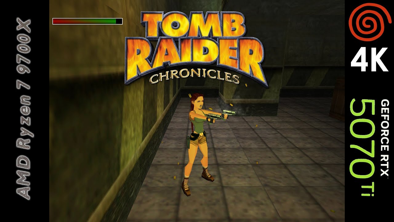 Tomb Raider Chronicles (4K / 2160p) | Redream Emulator (Premium