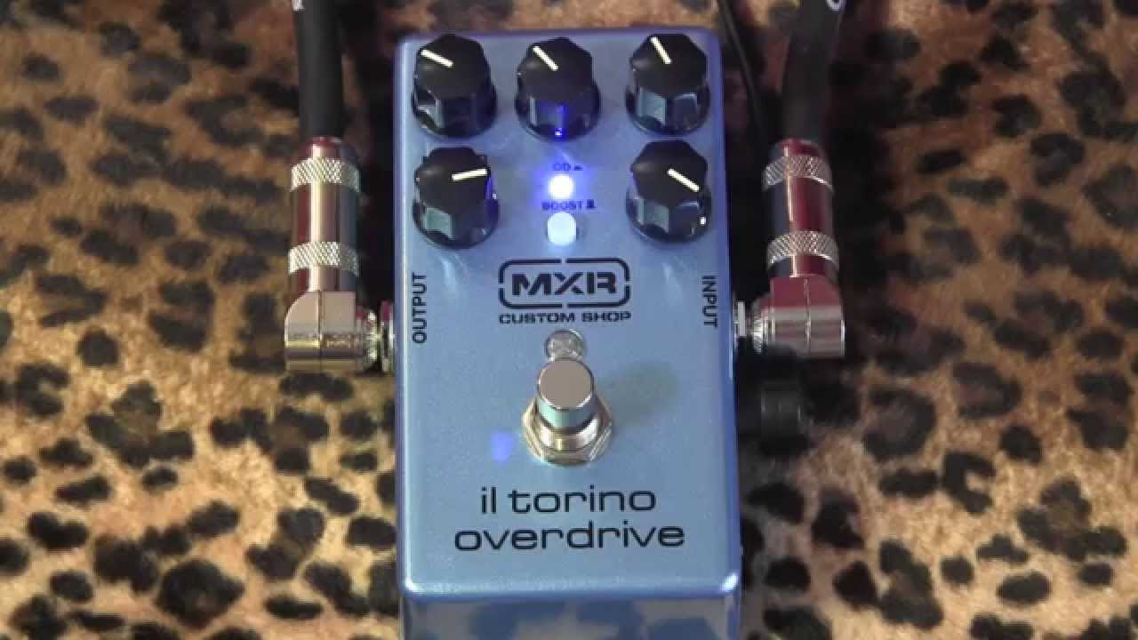 MXR Custom Shop il Torino Overdrive Boost demo with MJT Strat