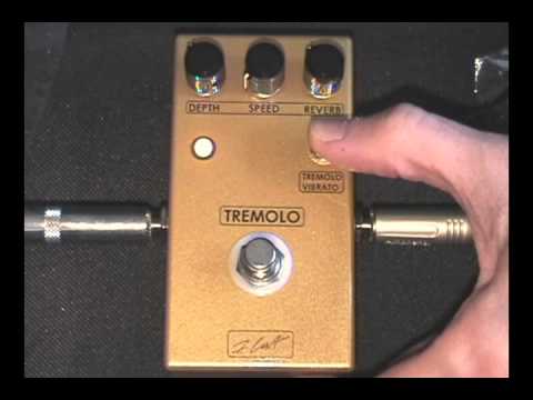 ZCAT TREMOLO / VIBRATO Pedal - YouTube