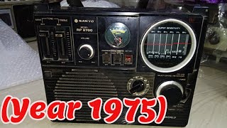 SANYO RP-8700 Old Radio Repairing (Year 1975) - YouTube