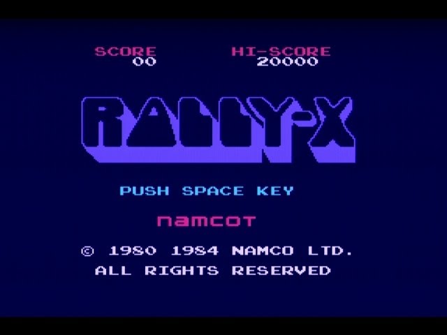 MSX ラリーX - YouTube