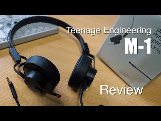 Teenage Engineering M-1 headphones」 レビュー // マイク付き