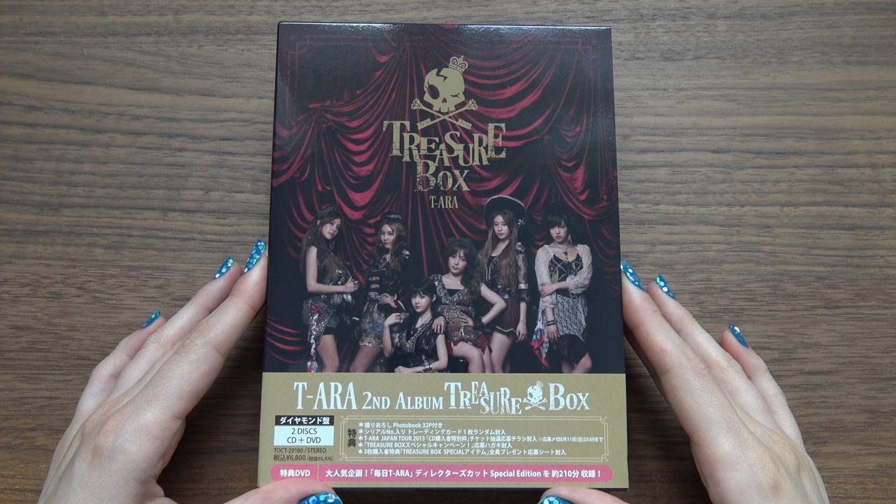 Unboxing T-ARA 7th Japanese Single Album TARGET [Limited (CD+DVD