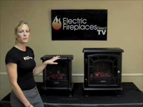 Comparison of DuraFlame DFS-450 and DFS-550 - YouTube