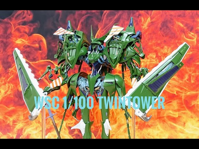 FSS】WSC 1/100 TWIN TOWER ヤクトミラージュ本体完成❗ - YouTube