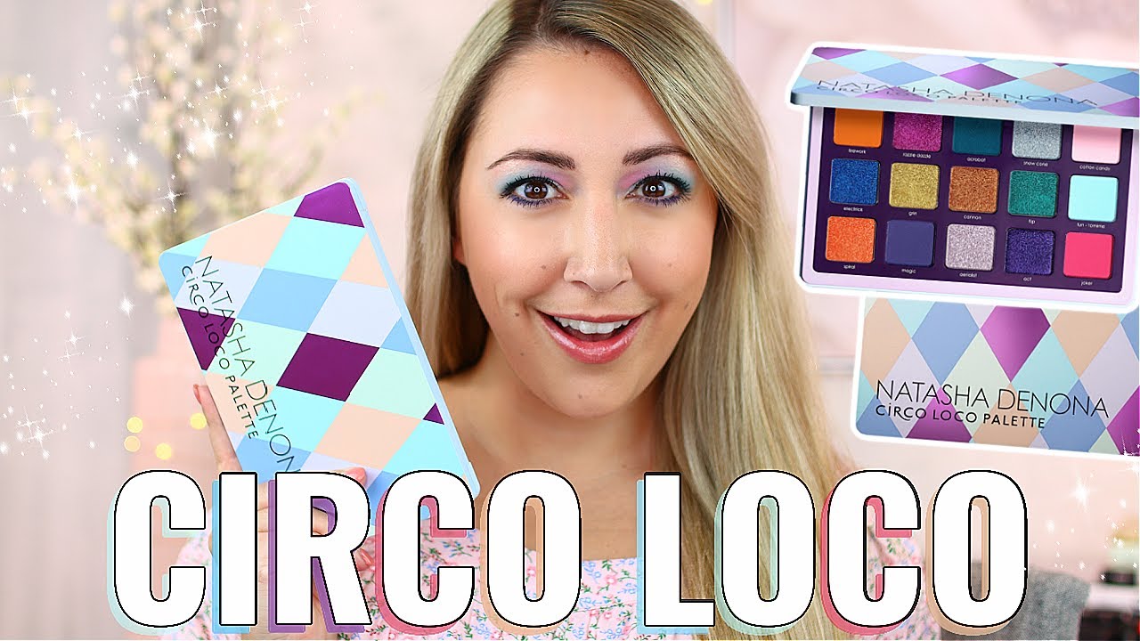 NATASHA DENONA CIRCO LOCO PALETTE! *Review, Swatches & Tutorial