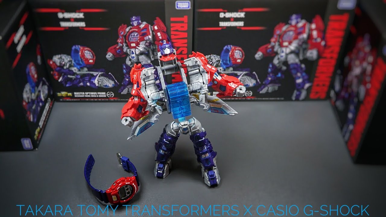 G-Shock 35th Anniversary DW-6900TF-SET Takara Tomy Transformers