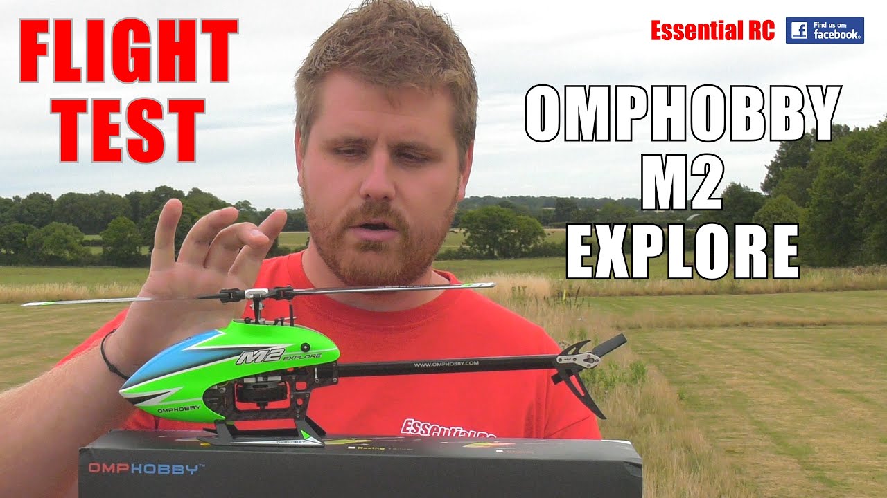 OMPHOBBY M2 EXPLORE 3D Flybarless Direct Drive RC HELICOPTER