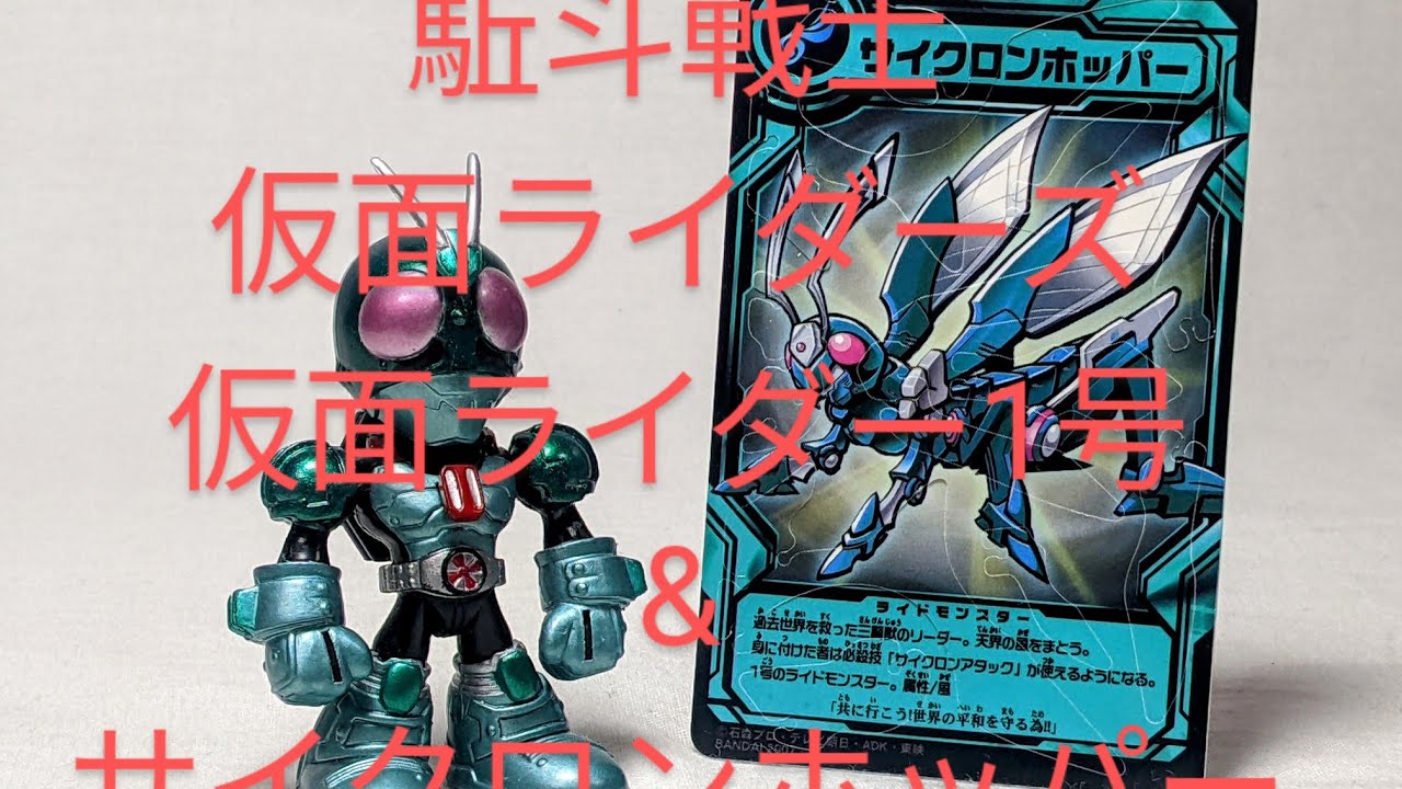 S325[仮面ライダー1号&サイクロンホッパー 駈斗戦士 仮面ライダーズ