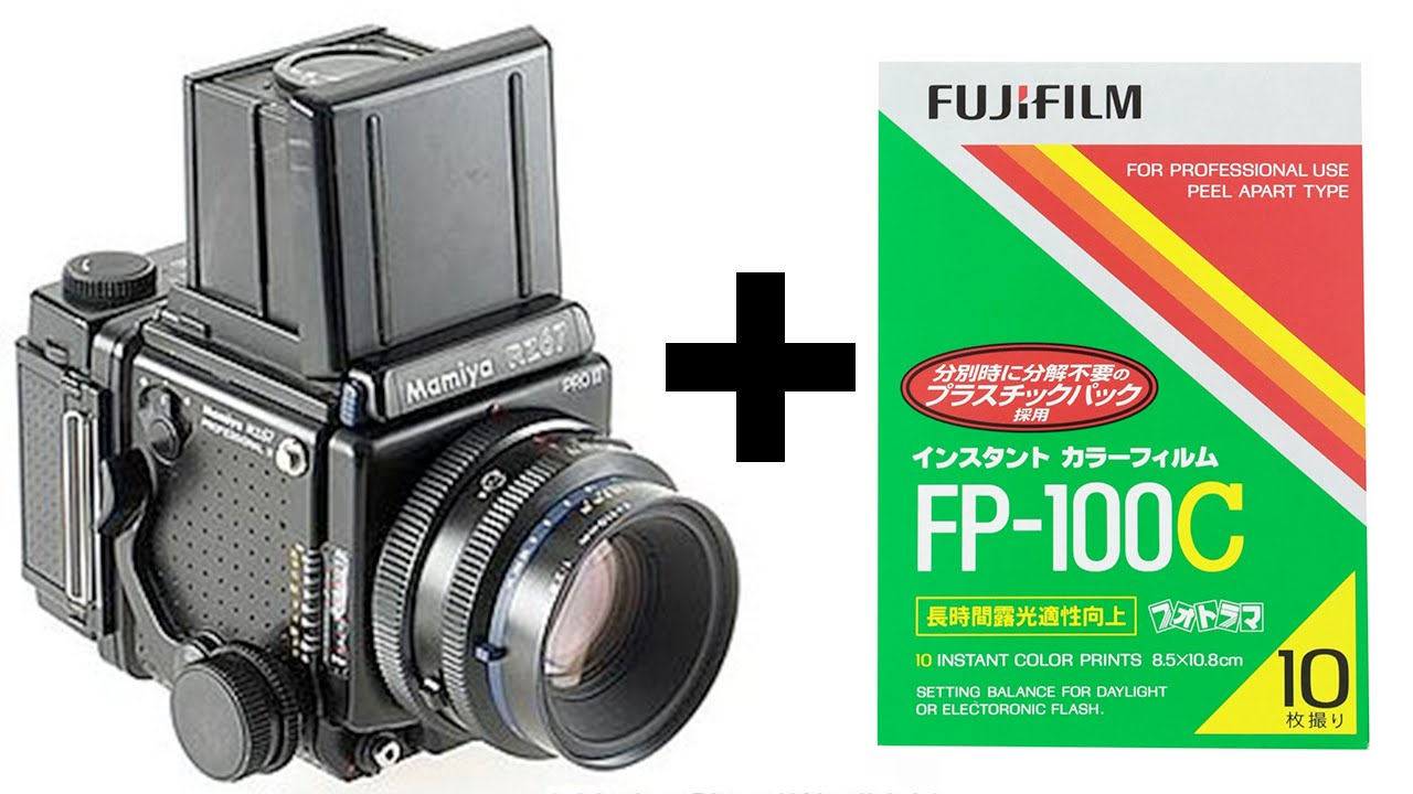 Mamiya RZ67 Pro II Fujifilm FP-100C Instant Film Polaroid The last
