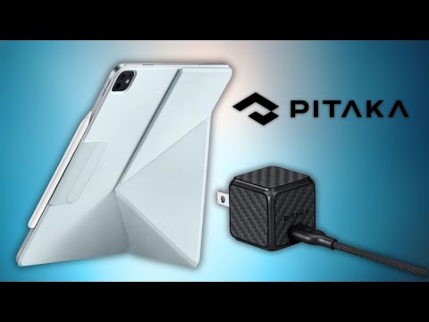 PITAKA MagEZ Folio 2 + 30w GaN Charger! BEST iPad Case and Charger
