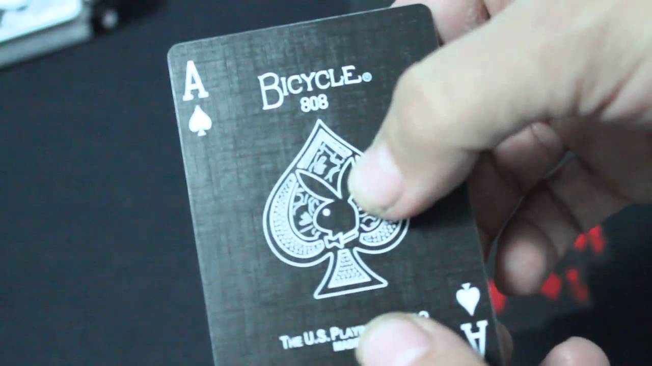 Bicycle Playboy Bape X Deck Review! - YouTube