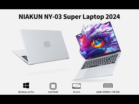 NIAKUN NIABook 16 Inch Laptop Computer | VDO Introduce - YouTube
