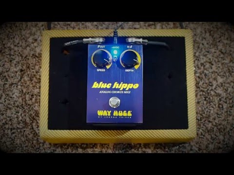 Way Huge Electronics Blue Hippo MkII Analog Chorus - YouTube