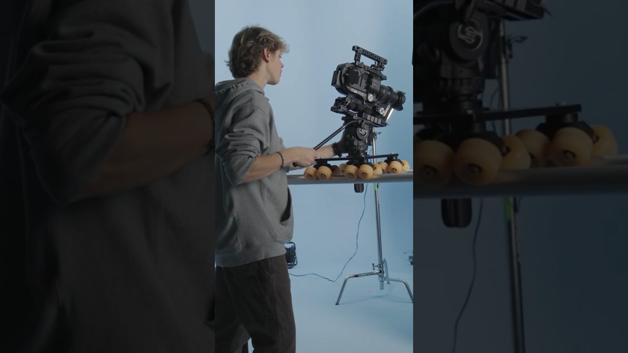 6.8' Low Ninja Double Riser Combo Stand for Light | Proaim