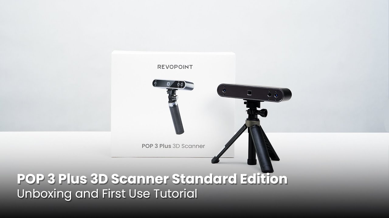 Revopoint POP 3 Plus 3D Scanner: Standard Edition First Use