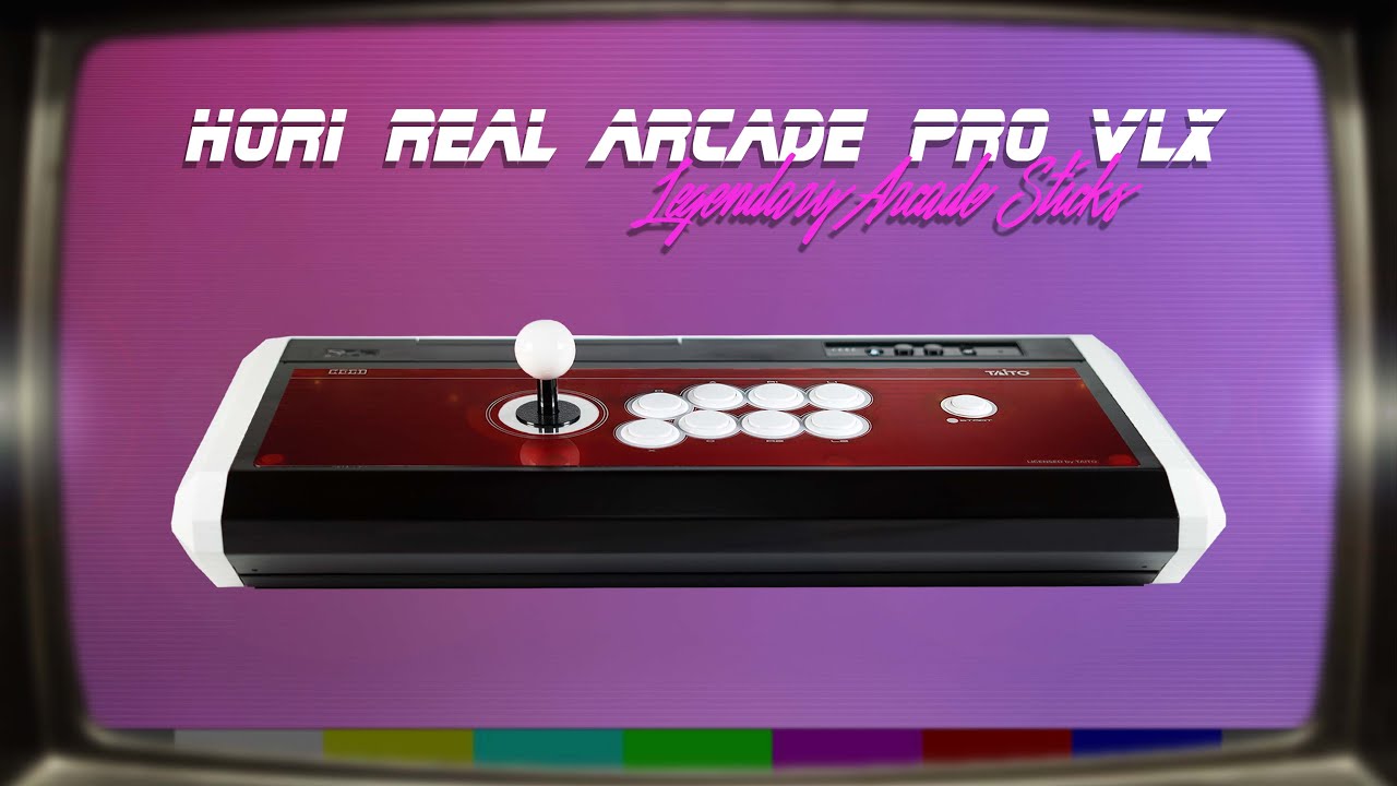 HORI Real Arcade Pro VLX // LEGENDARY ARCADE STICKS - YouTube