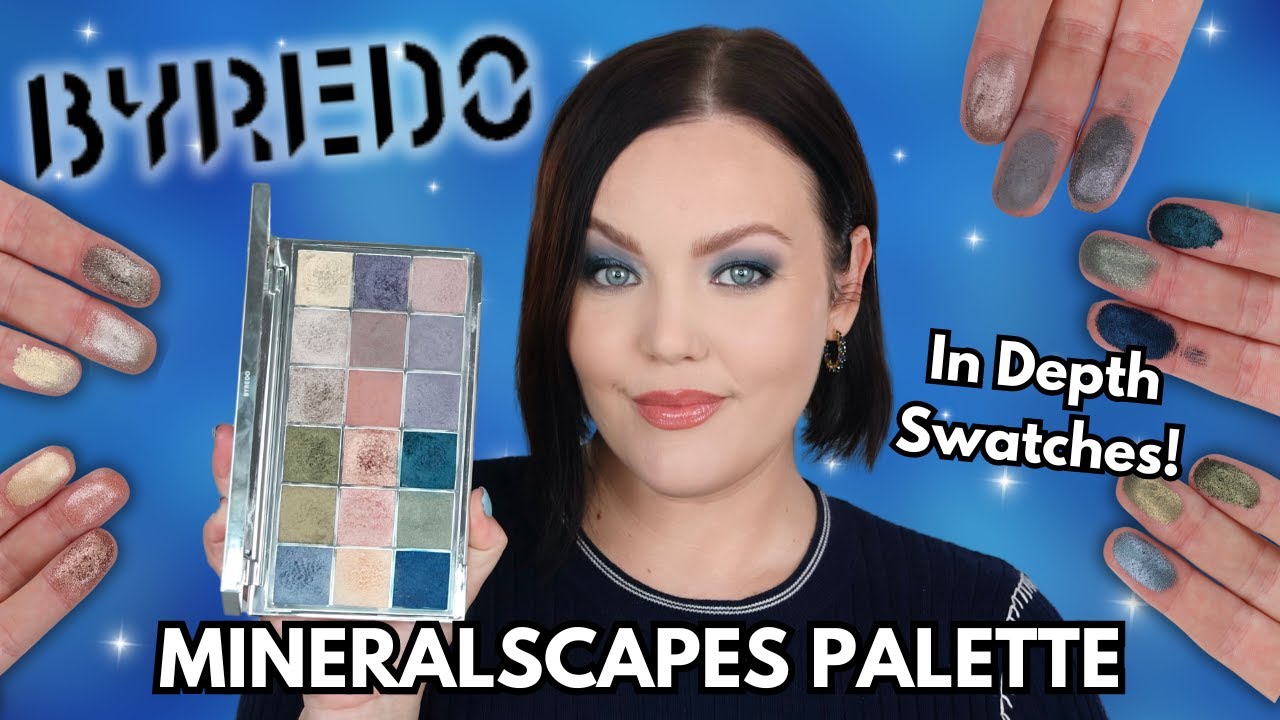 NEW Byredo Mineralscapes Eyeshadow Palette! In Depth Swatches