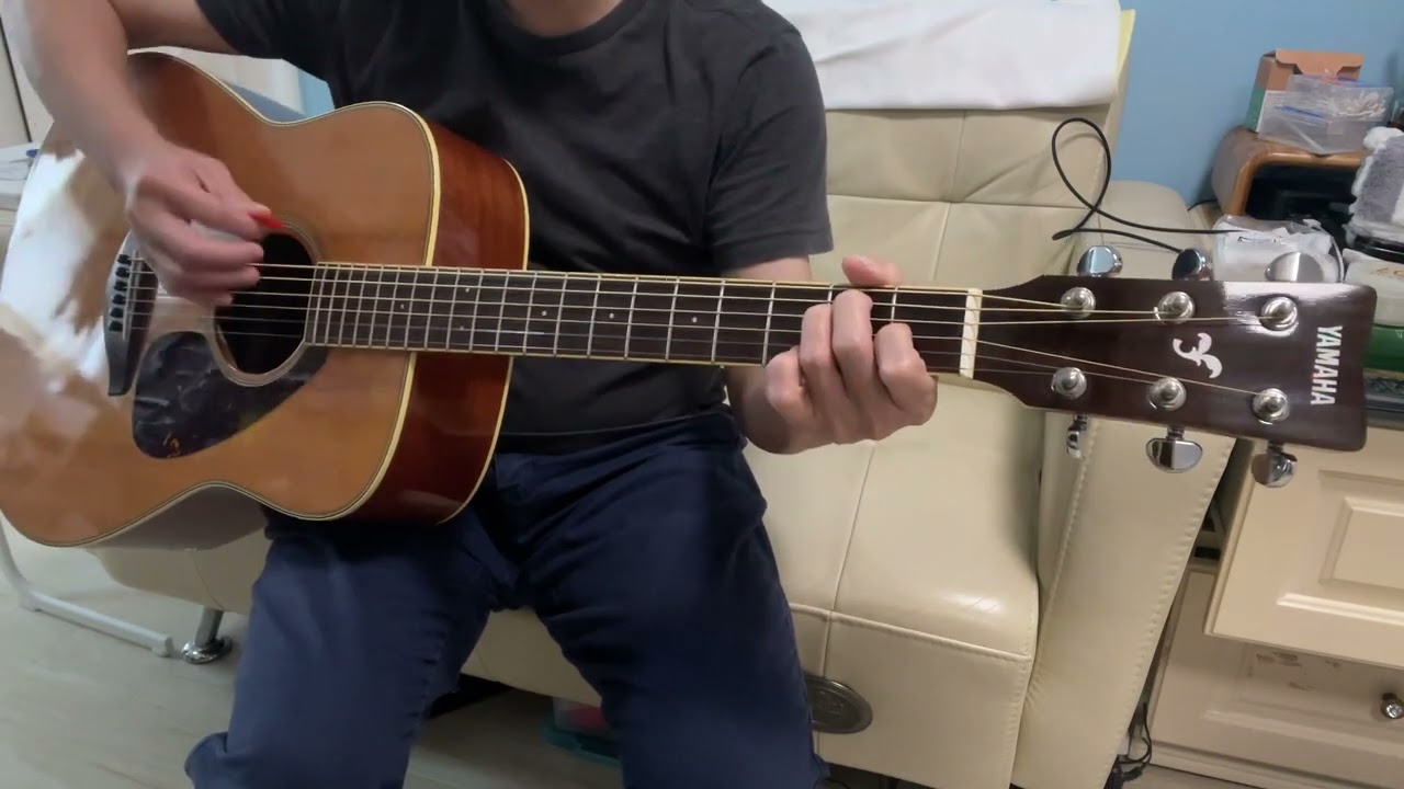 Yamaha FG720S solid top acoustic guitar sound demo - YouTube