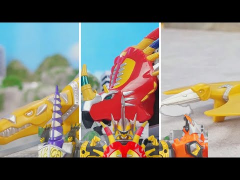 DX爆竜合体 マックスオージャ AbaRanger DX Max Ouja - YouTube