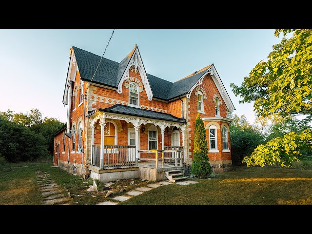 This Stunning 145 Year Old Gothic Victorian Era Farmhouse was left