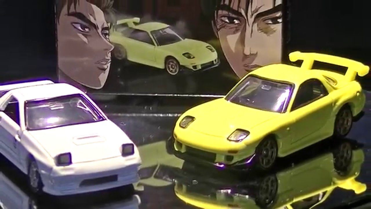 ドリームトミカ 頭文字D 高橋兄弟セット 高橋 涼介 FC3S RX-7 & 高橋