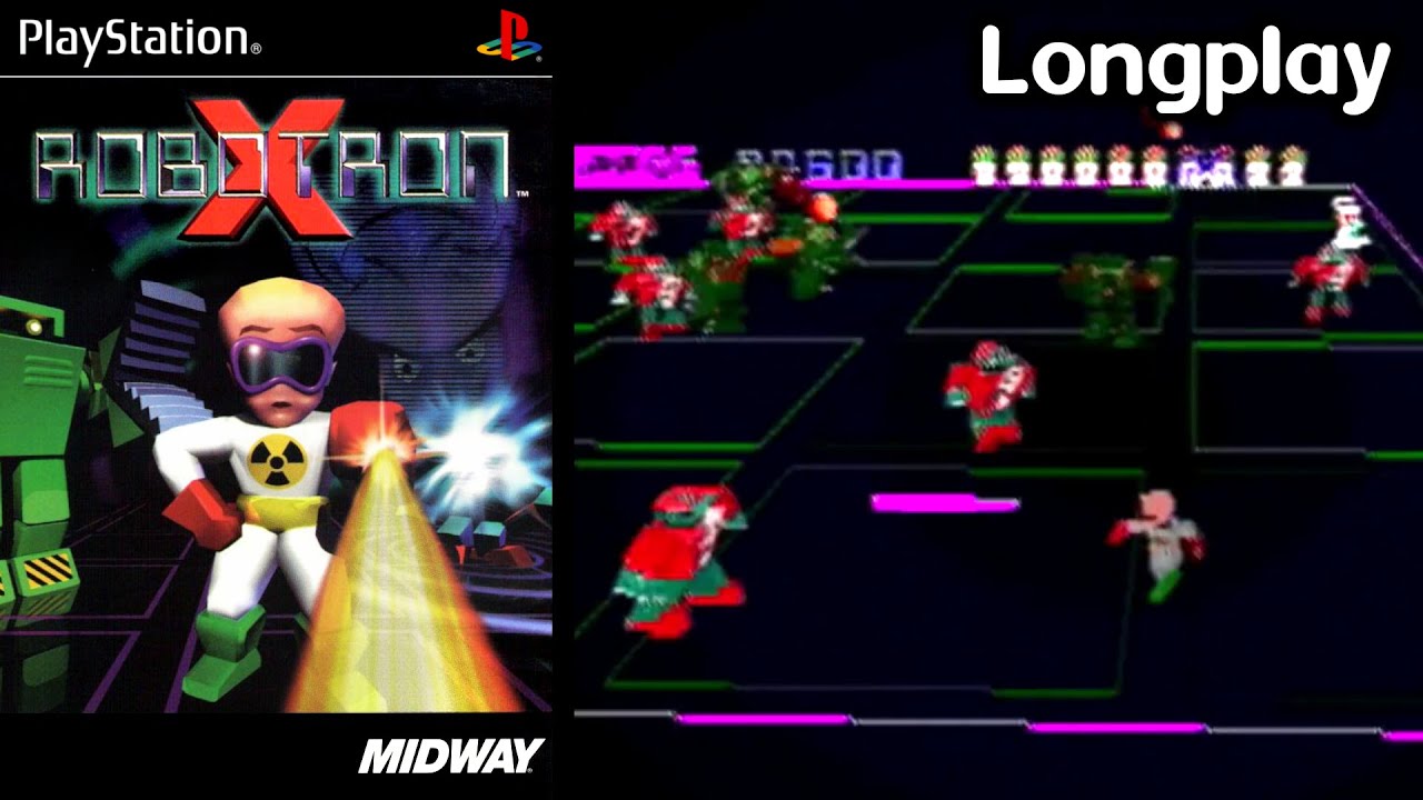Robotron X (PS1) - Longplay - (1080p, original console & Composite