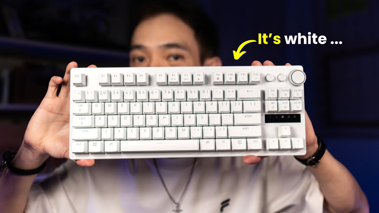 RAZER Huntsman V3 Pro TKL White Edition. What's different? - YouTube