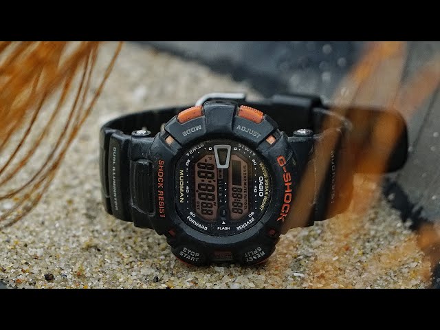 G-Shock G-9000MX-8JF Dual Illuminator Mudman watch review (USED