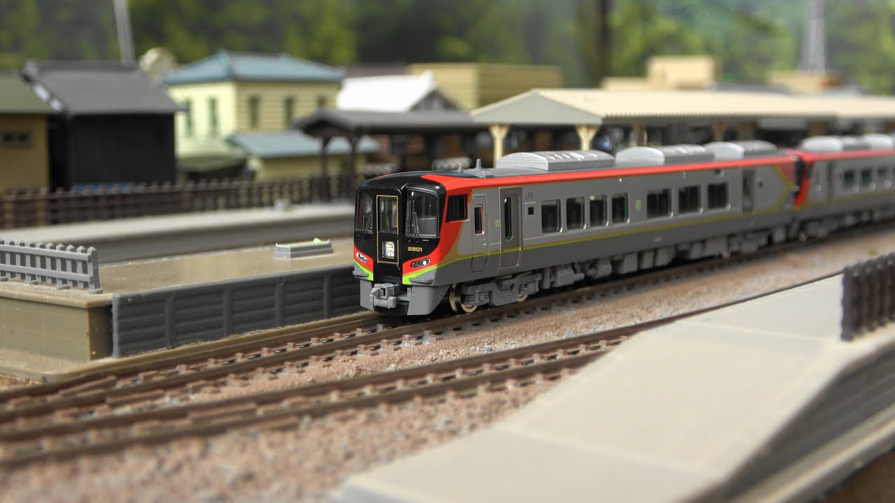 TOMIX JR四国2700系 特急南風・しまんと - YouTube