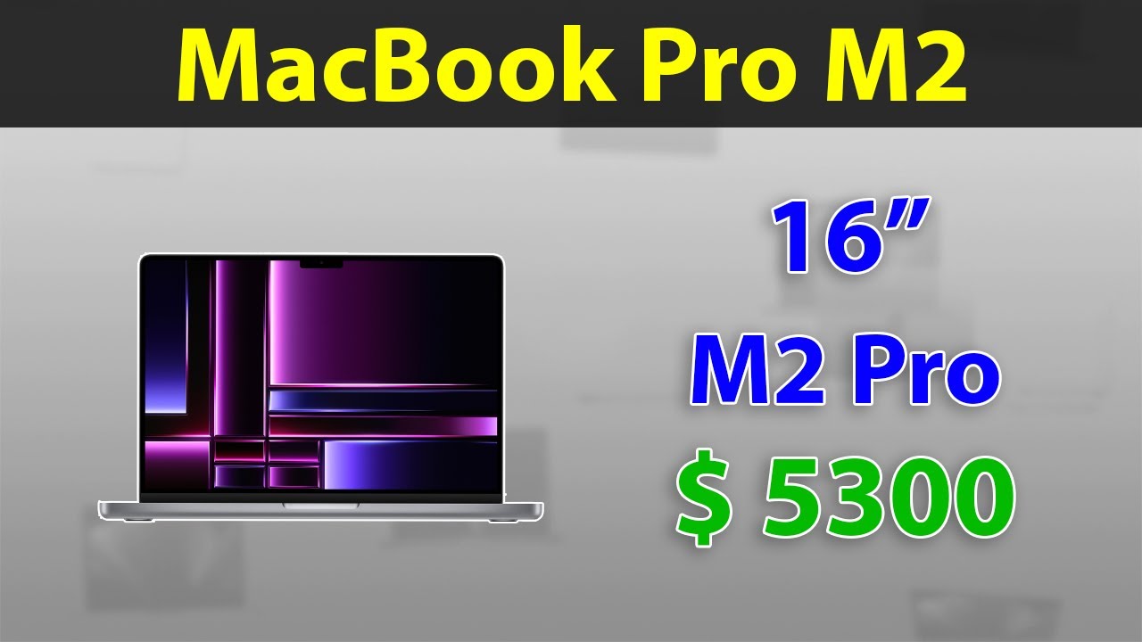 Apple Macbook Pro M2 Pro 16
