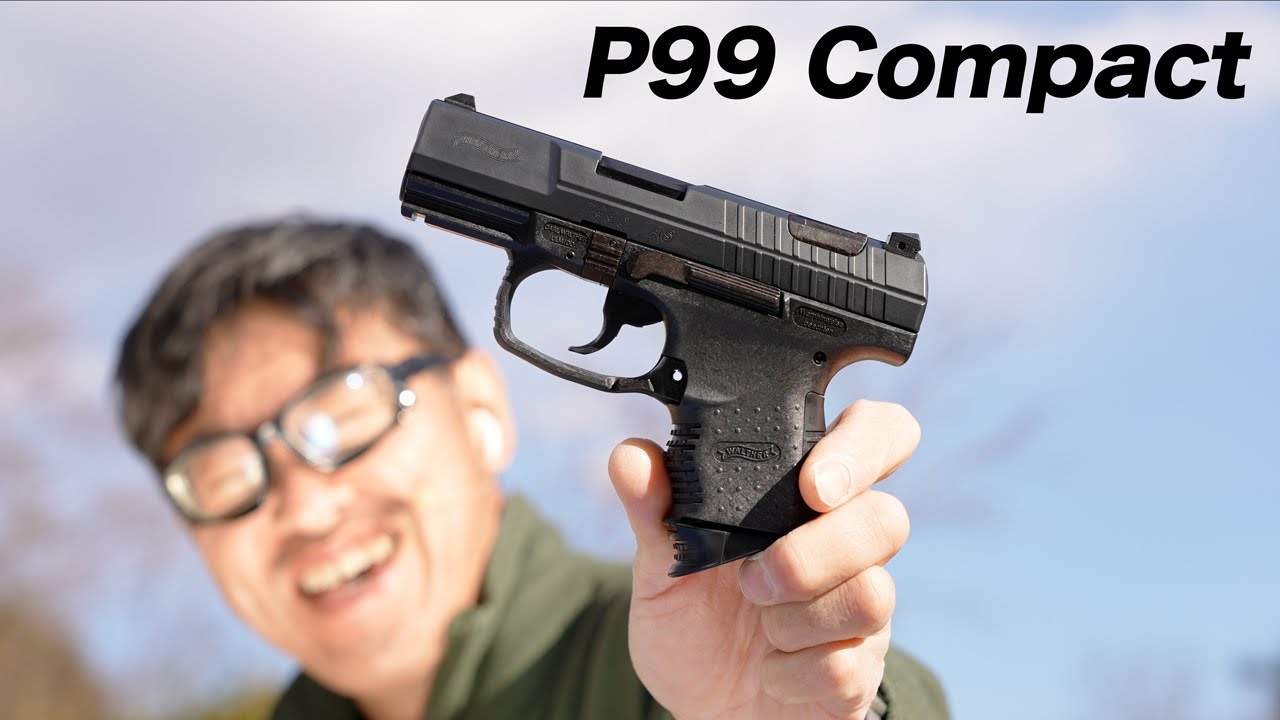 ワルサーP99 コンパクト マルゼン ブローバック ブラック ガスガン
