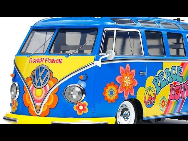 入門者向けラジコンカー組立キット】1/10 フォルクスワーゲン タイプ2