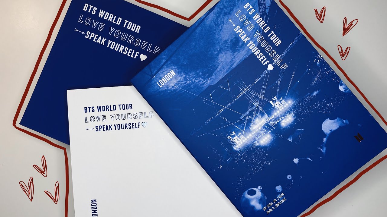UNBOXING] Love Yourself Speak Yourself in London DVD - YouTube