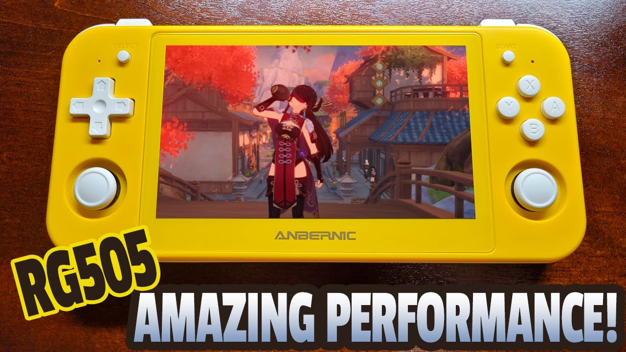 Anbernic RG505 Review - Amazing Performance - YouTube