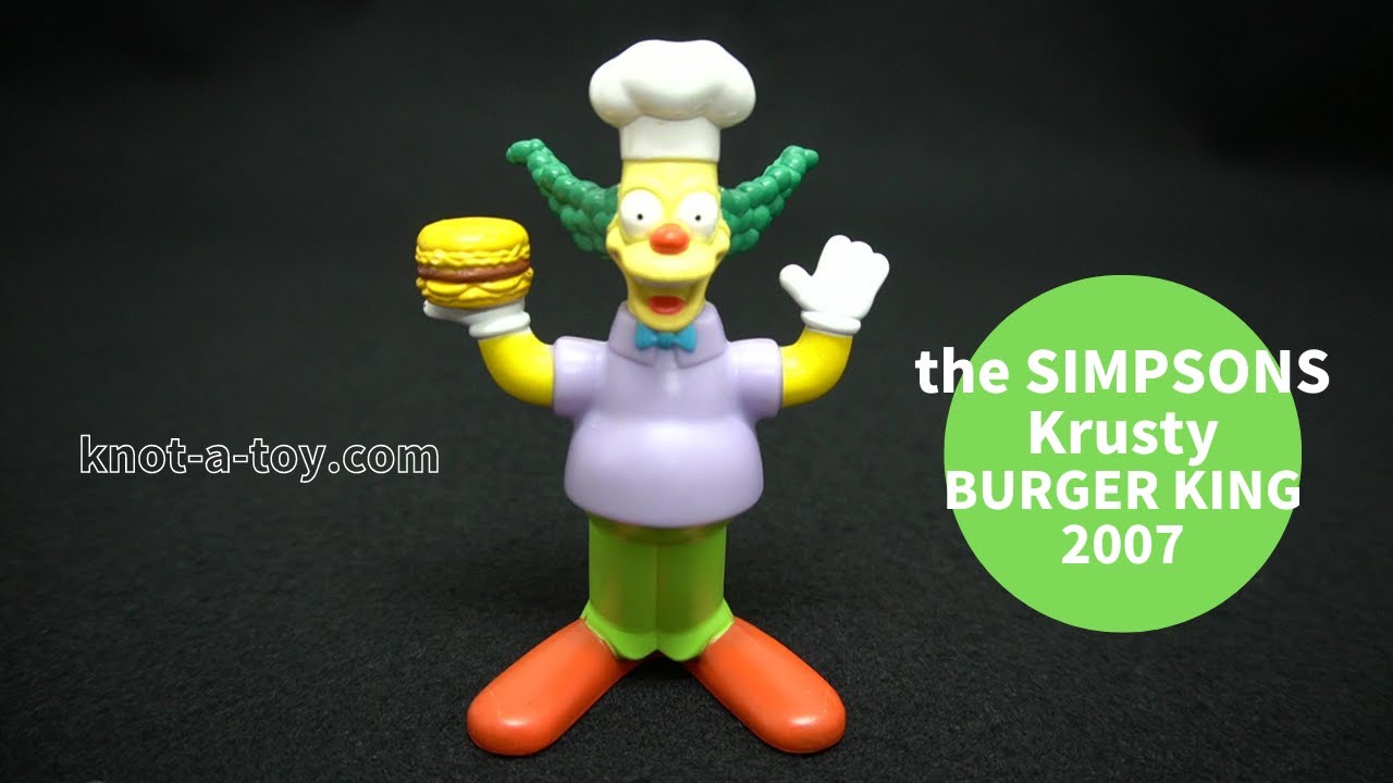 the SIMPSONS/シンプソンズ×BURGER KING/バーガーキング・Meal Toy
