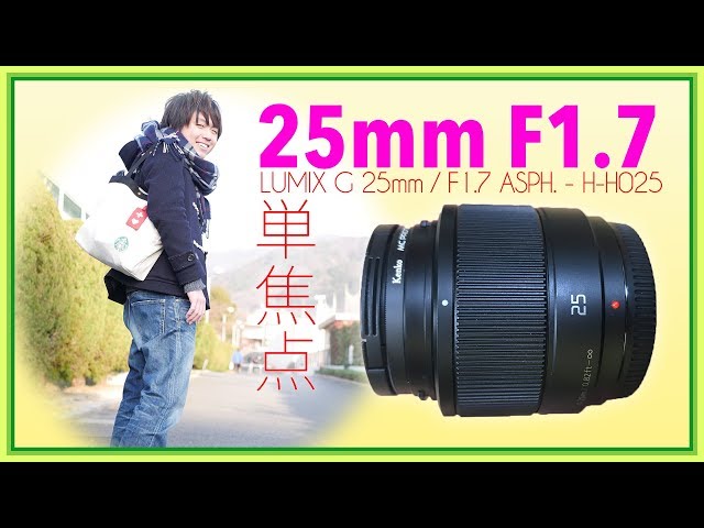 LUMIX G 25mm F1.7 ASPH 単焦点レンズ LUMIX G 25mm F1.7 ASPH