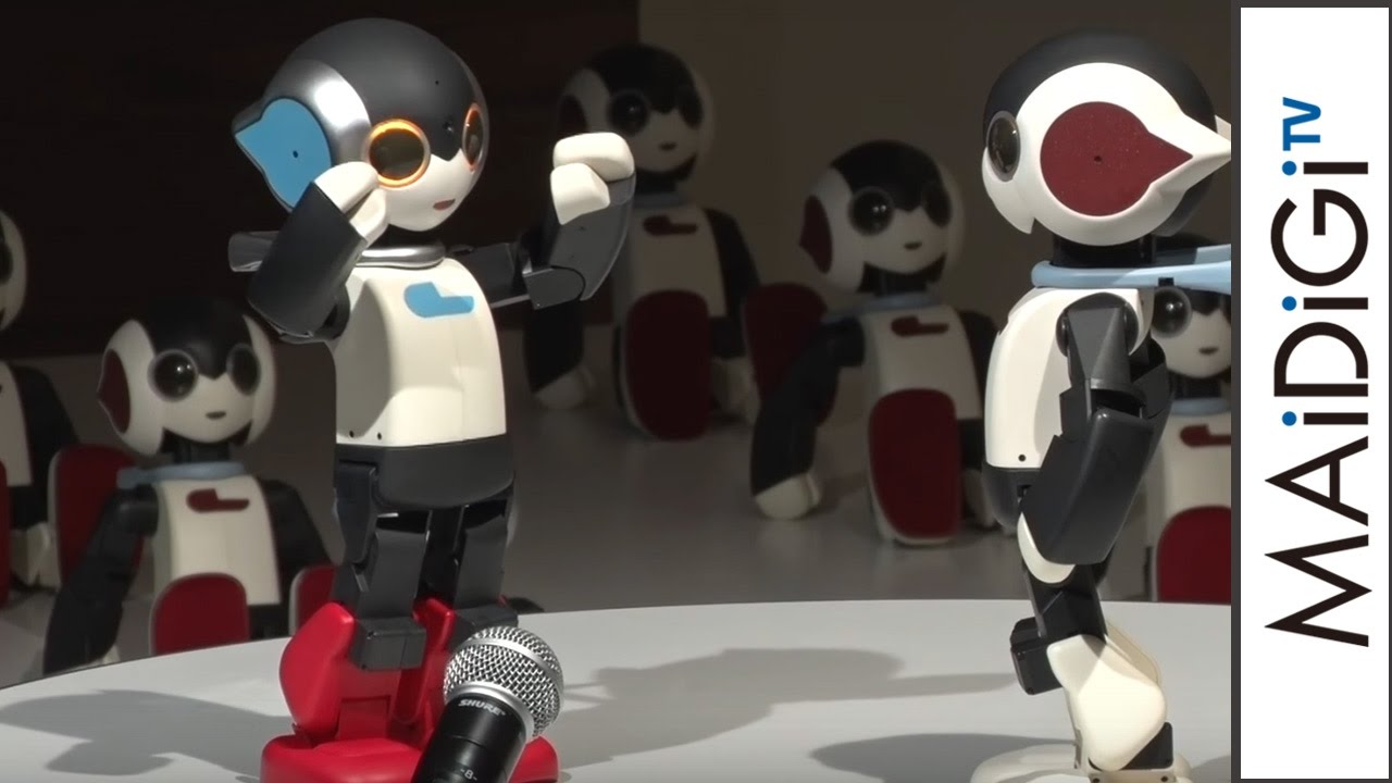 ロビ2」が初お披露目！ロビ同士で「あっち向いてホイ」も 「ロビ2