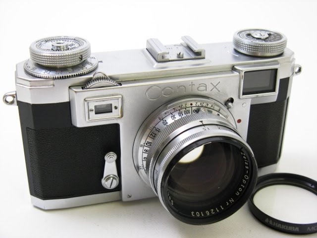Contax IIa + Zeiss-Opton Sonnar 50mmF1.5 - YouTube
