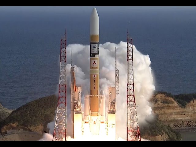 ひまわり9号、打ち上げ成功 平成34年から観測へ - YouTube