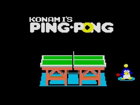 AC】コナミのピンポン【LEVEL5クリアまで】 - YouTube