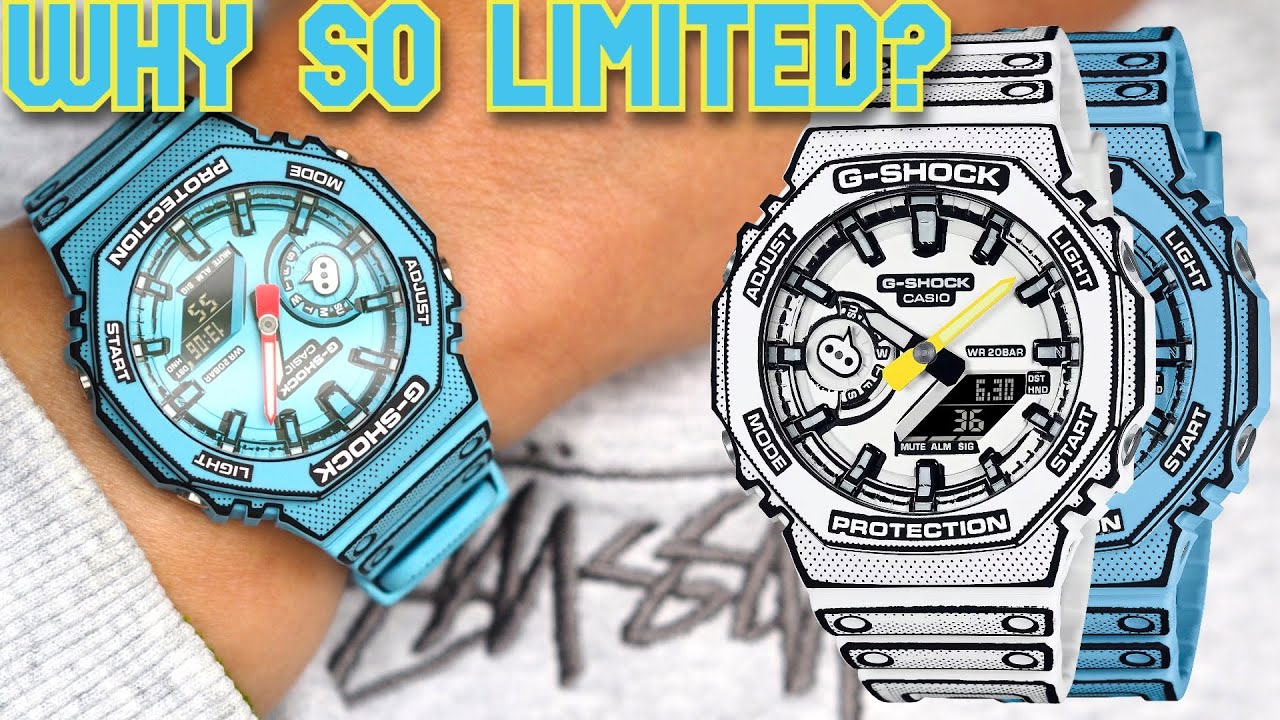 GA-2100MNG Manga | Awesome 2D G-Shock - YouTube