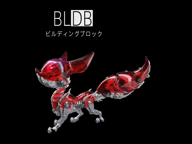 BLDB（ビルディングブロック）開封＆レビュー メタルパズルフォックス