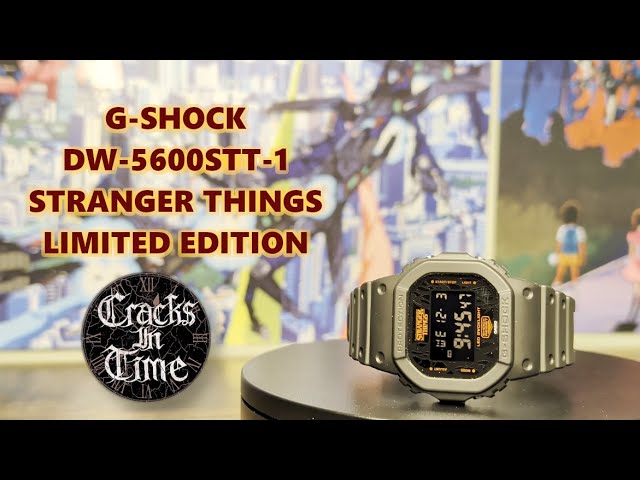 G-Shock - DW-5600STT-1 - Stranger Things - Unboxing - YouTube