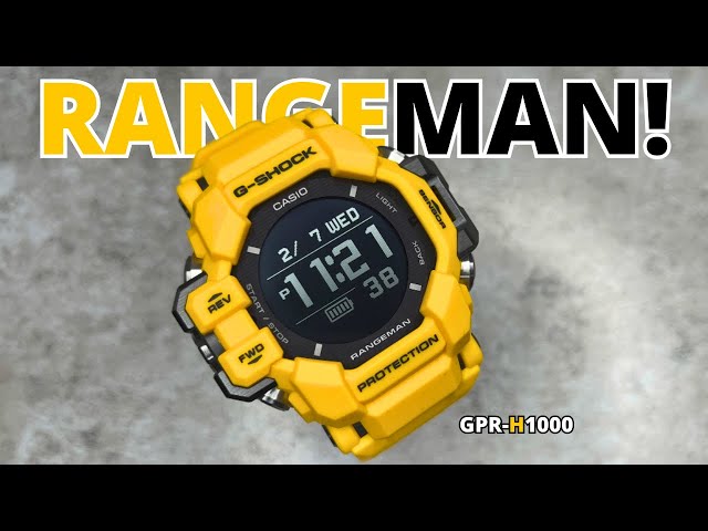 G-SHOCK GPR-H1000! | THE ALL NEW RANGEMAN! - YouTube