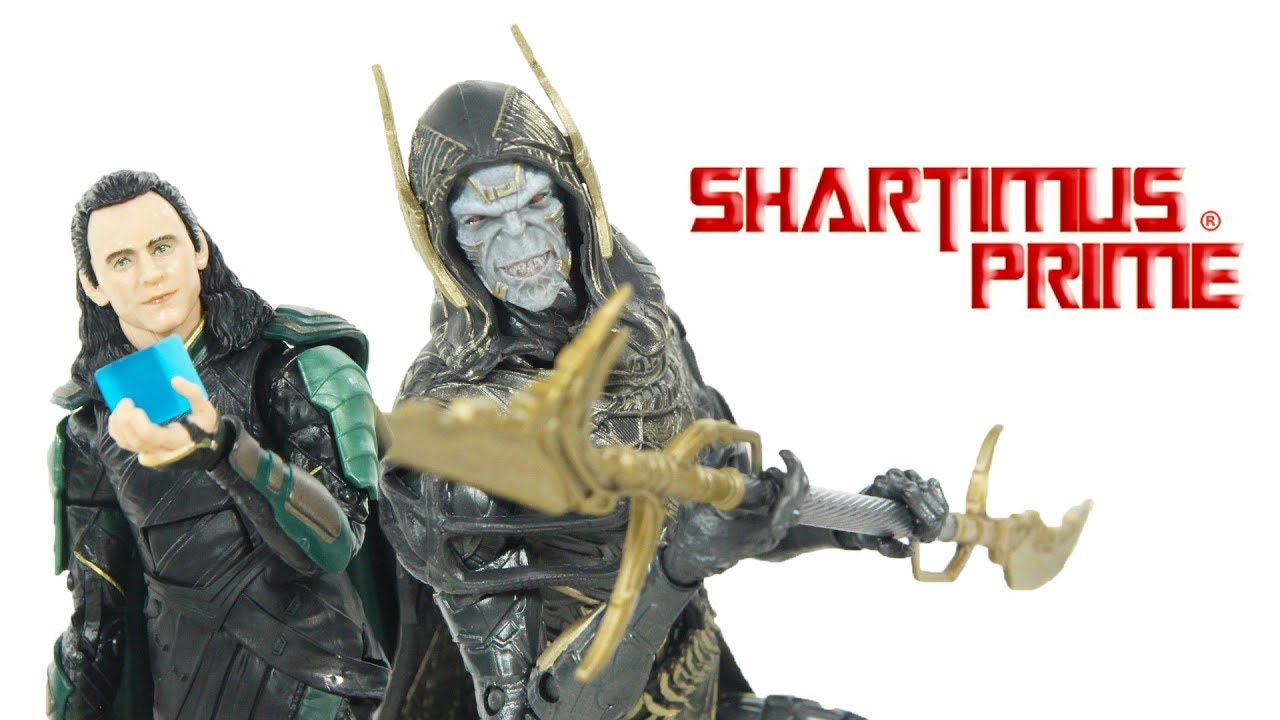 Marvel Legends Corvus Glaive and Loki Avengers Infinity War