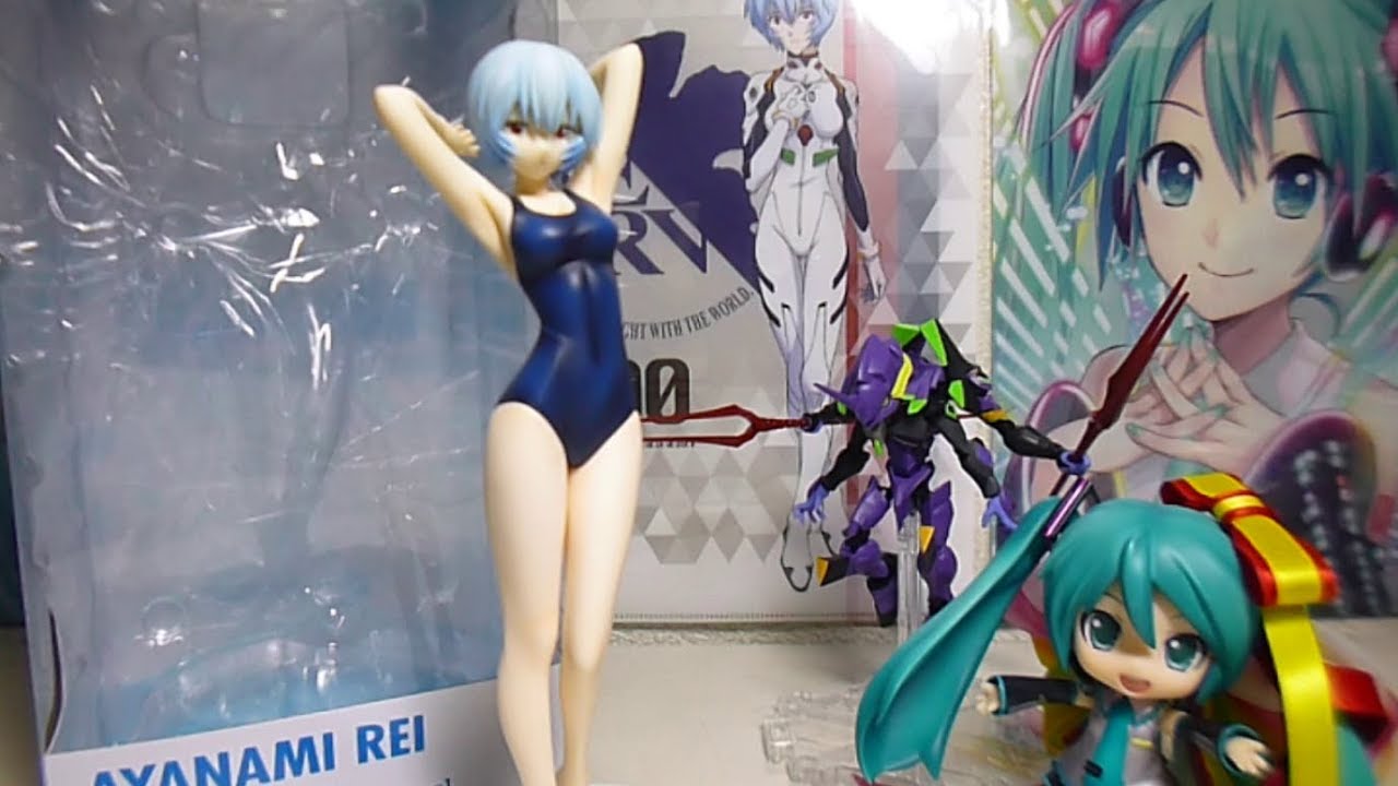Summer Queens 1/8スケール 綾波レイ レビュー - YouTube